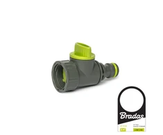 Čiaupo jungtis su vožtuvu ir vidiniu sriegiu 3/4" Bradas LIME LINE