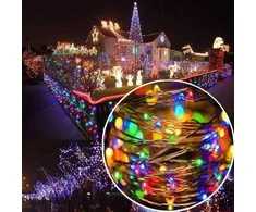 CL0017 LED BATERIJOS LEMPOS 50 LED