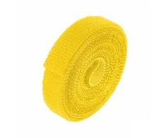 Daugiafunkcinė Velcro tvirtinimo juosta Bradas ROLKA T, 12 mm x 2 m, yellow