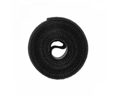 Daugiafunkcinė Velcro tvirtinimo juosta Bradas ROLKA T, 12 mm x 2 m, juodas