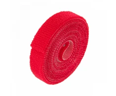 Daugiafunkcinė Velcro tvirtinimo juosta Bradas ROLKA T, 12 mm x 2 m, red