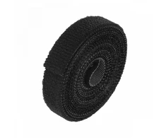Daugiafunkcinė Velcro tvirtinimo juosta Bradas ROLKA T, 12 mm x 2 m, juodas