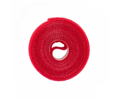 Daugiafunkcinė Velcro tvirtinimo juosta Bradas ROLKA T, 12 mm x 2 m, red