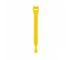 Daugiafunkciniai Velcro tvirtinimo dirželiai Bradas TR, 12 x 150 mm, 10 vnt, yellow