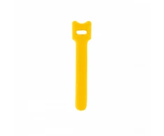 Daugiafunkciniai Velcro tvirtinimo dirželiai Bradas TC, 10 x 100 mm, 10 vnt, yellow