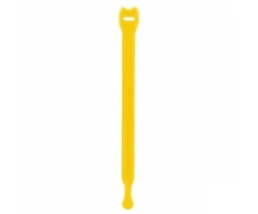 Daugiafunkciniai Velcro tvirtinimo dirželiai Bradas TR, 12 x 200 mm, 10 vnt, yellow