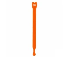 Orange Daugiafunkciniai Velcro tvirtinimo dirželiai Bradas TR, 12 x 200 mm, 10 vnt, oranžinis