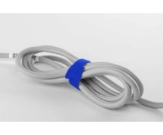 Daugiafunkciniai Velcro tvirtinimo dirželiai Bradas TC, 12 x 200 mm, 10 vnt, mėlynas