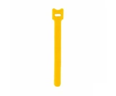 Daugiafunkciniai Velcro tvirtinimo dirželiai Bradas TC, 12 x 150 mm, 10 vnt, yellow