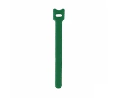 Daugiafunkciniai Velcro tvirtinimo dirželiai Bradas TC, 12 x 150 mm, 10 vnt, žalias