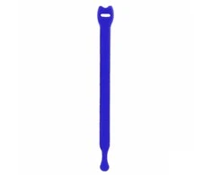 Daugiafunkciniai Velcro tvirtinimo dirželiai Bradas TR, 12 x 200 mm, 10 vnt, mėlynas