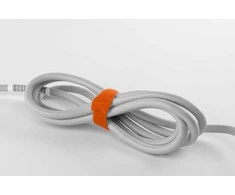 Orange Daugiafunkciniai Velcro tvirtinimo dirželiai Bradas TR, 12 x 200 mm, 10 vnt, oranžinis
