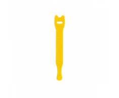 Daugiafunkciniai Velcro tvirtinimo dirželiai Bradas TR, 10 x 100 mm, 10 vnt, yellow