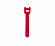 Daugiafunkciniai Velcro tvirtinimo dirželiai Bradas TC, 10 x 100 mm, 10 vnt, red