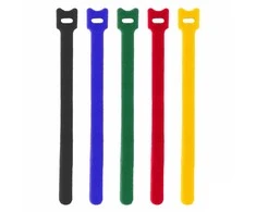 Daugiafunkciniai Velcro tvirtinimo dirželiai Bradas TC, 12 x 200 mm, 10 vnt, multicolour