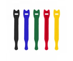Daugiafunkciniai Velcro tvirtinimo dirželiai Bradas TR, 10 x 100 mm, 10 vnt, multicolour