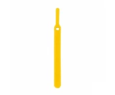 Daugiafunkciniai Velcro tvirtinimo dirželiai Bradas TL, 12 x 150 mm, 10 vnt, yellow