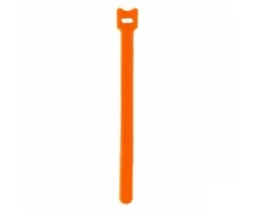 Orange Daugiafunkciniai Velcro tvirtinimo dirželiai Bradas TC, 12 x 200 mm, 10 vnt, oranžinis