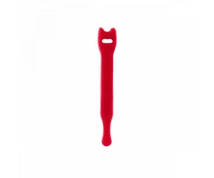 Daugiafunkciniai Velcro tvirtinimo dirželiai Bradas TR, 10 x 100 mm, 10 vnt, red