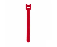 Daugiafunkciniai Velcro tvirtinimo dirželiai Bradas TC, 12 x 150 mm, 10 vnt, red