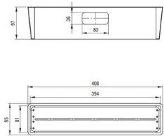 Deante Magnetic plautuvės aksesuarų rinkinys ZZMK022K, Brushed steel