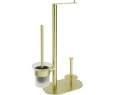 Deante Round stovas tualetiniam popieriui ADR_R732, Brushed auksinis