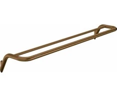 Deante Silia dviguba rankšluosčių kabykla ADI_C631, Brushed bronze