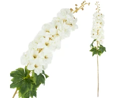 Dekoratyvinė dirbtinė gėlė, balta, 95 cm
