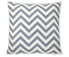 Dekoratyvinė pagalvė sodo baldams ZigZag Pilkas, 45x45 cm