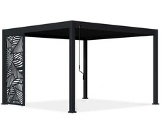 Dekoratyvinė panelė DECO 1.2 m pavėsinėms Pergola ELEGANCE/DELUXE/FUSION, Anthracite