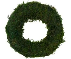 Dekoratyvinis samanų vainikas, 20 cm