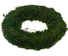 Dekoratyvinis samanų vainikas, 20 cm