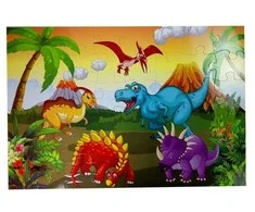 Dėlionė "Dinozaurų pasaulis", 48 d.