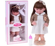 Didelė lėlė su priedais "May May Baby", 55 cm