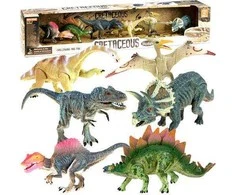 Didelis dinozaurų rinkinys, 6 vnt.