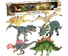 Didelis dinozaurų rinkinys, 6 vnt.