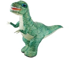 Didelis pripučiamas dinozauras su nuotolinio valdymo pultu, 130 x 190 cm