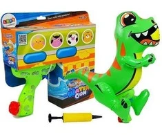 Didelis pripučiamas vandens šautuvas Dinozauras