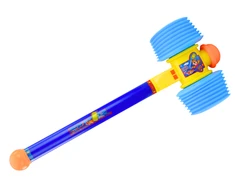 Didelis žaislinis plaktukas, 60 cm, mėlynas