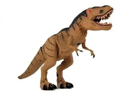 Dinozauras Tyrannosaurus Rex su nuotolinio valdymo pultu