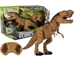 Dinozauras Tyrannosaurus Rex su nuotolinio valdymo pultu