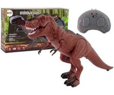 Dinozauras Tyrannosaurus Rex su nuotolinio valdymo pultu ir efektais