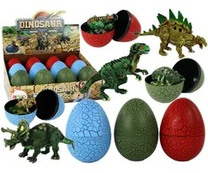 Dinozauro kiaušinio figūrėlė, 9 cm (1 vnt.)