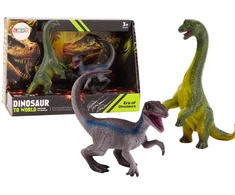 Dinozaurų Brachinosaurus ir Velociraptor figūrėlių rinkinys, 2 vnt