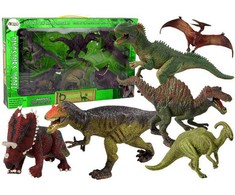Dinozaurų figūrėlių rinkinys, 6 vnt.