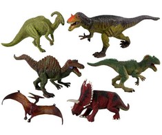 Dinozaurų figūrėlių rinkinys, 6 vnt.