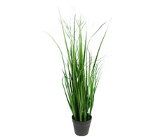 Dirbtinė dekoratyvinė žolė vazonėlyje, 55 cm