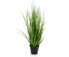 Dirbtinė dekoratyvinė žolė vazonėlyje, 55 cm