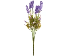 Dirbtinė levandų puokštė, 46 cm