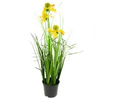 Dirbtinė rudbekija vazone, 50 cm